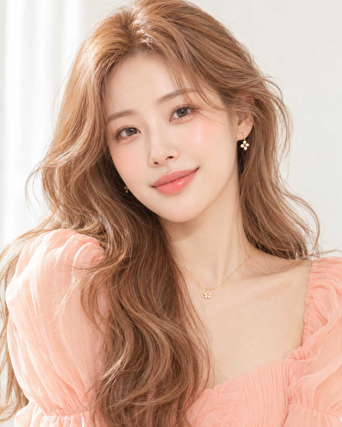 봄 라이트 여성 예시